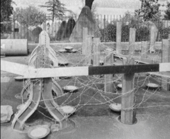 Panzersperren auf Schweizer Strassen