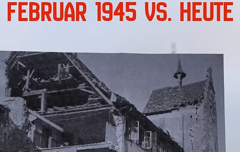 Stein am Rhein – Bombenangriff vom Februar 1945 vs heute